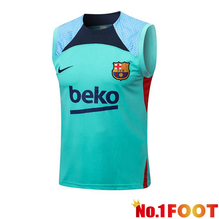 FC Barcelona Green Football Vest 2022-2023