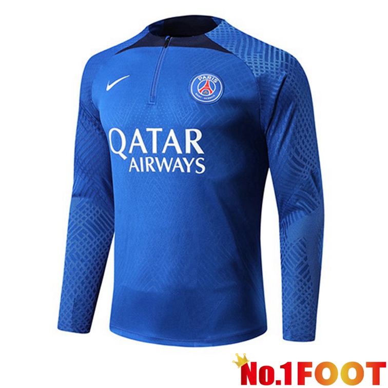 Paris PSG Training Sweatshirt Blue 2022-2023