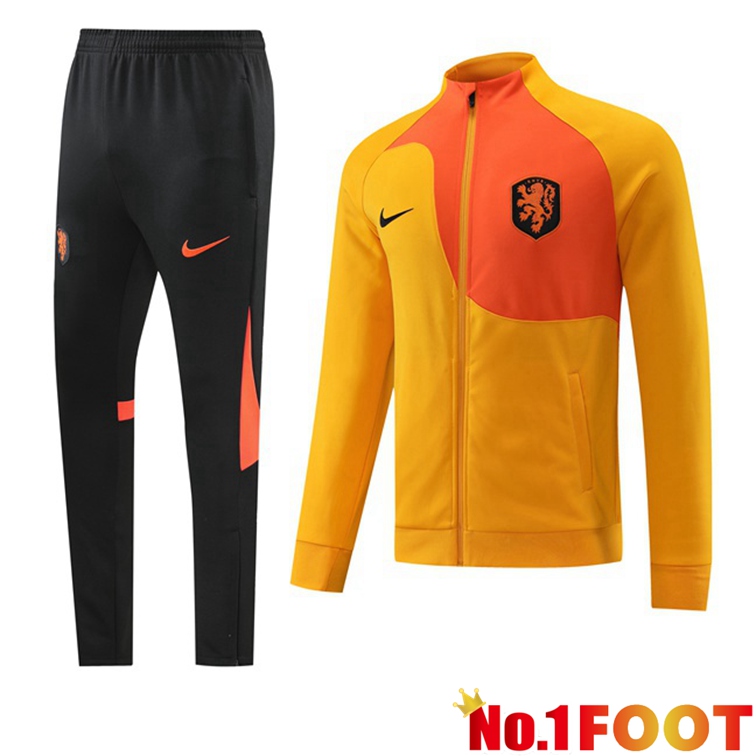 Netherlands Training Jacket Suit Blue 2022-2023