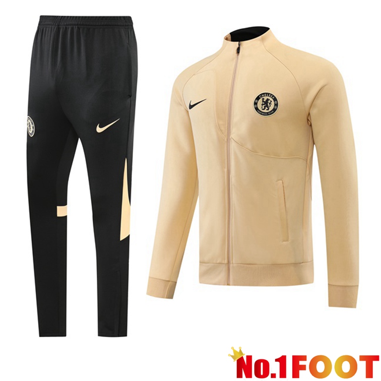 FC Chelsea Training Jacket Suit Marron 2022-2023