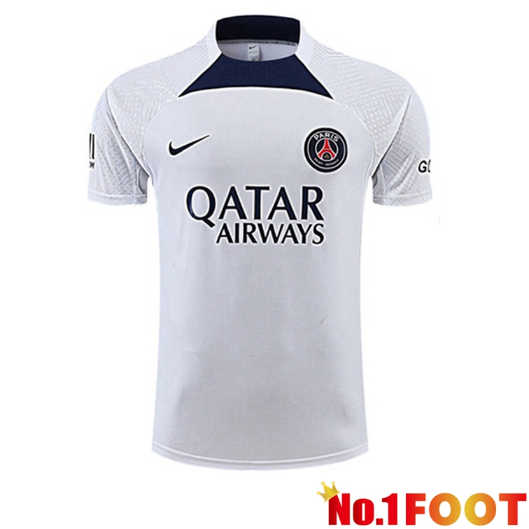 Paris PSG Training T Shirt White 2022-2023