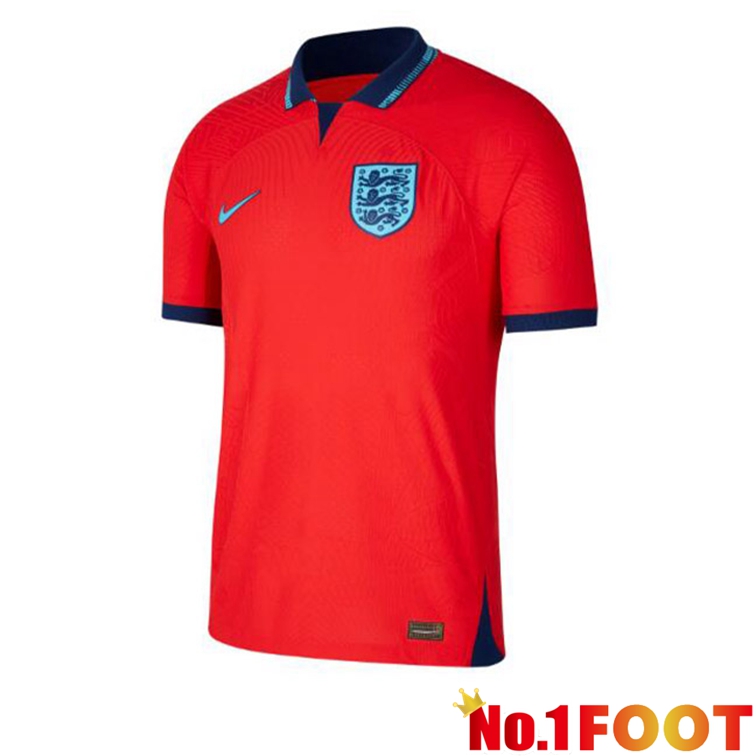 England Football Jerseys Away Red 2022-2023