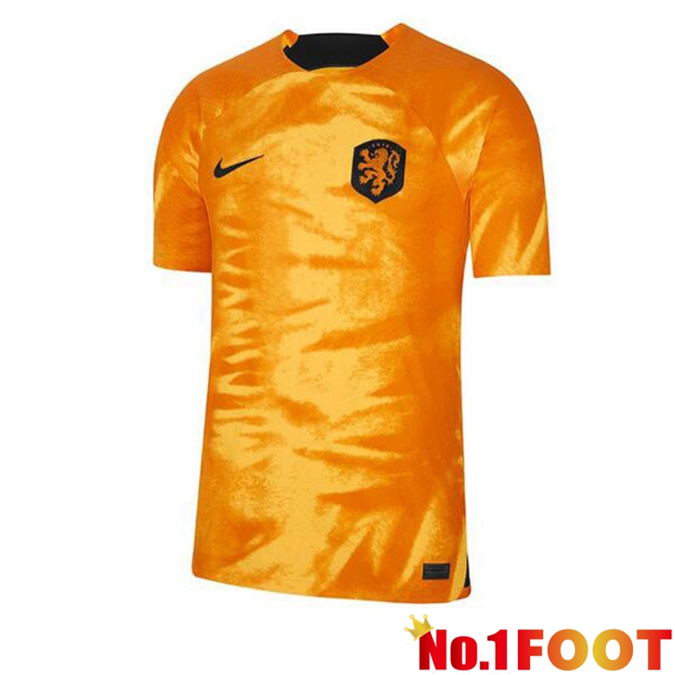 Netherlands Football Jerseys Home Yellow 2022-2023