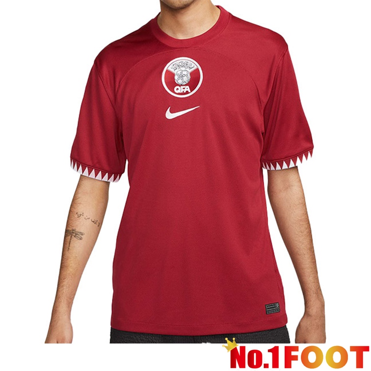 Qatar Football Jerseys Home Red 2022-2023