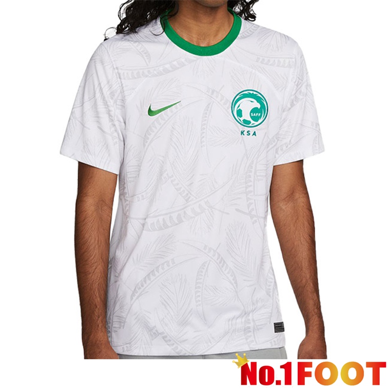 Saudi Arabia Football Jerseys Home White 2022-2023