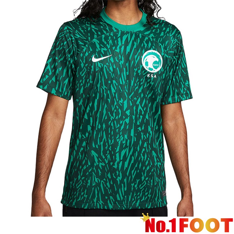 Saudi Arabiae Football Jerseys Away Green 2022-2023