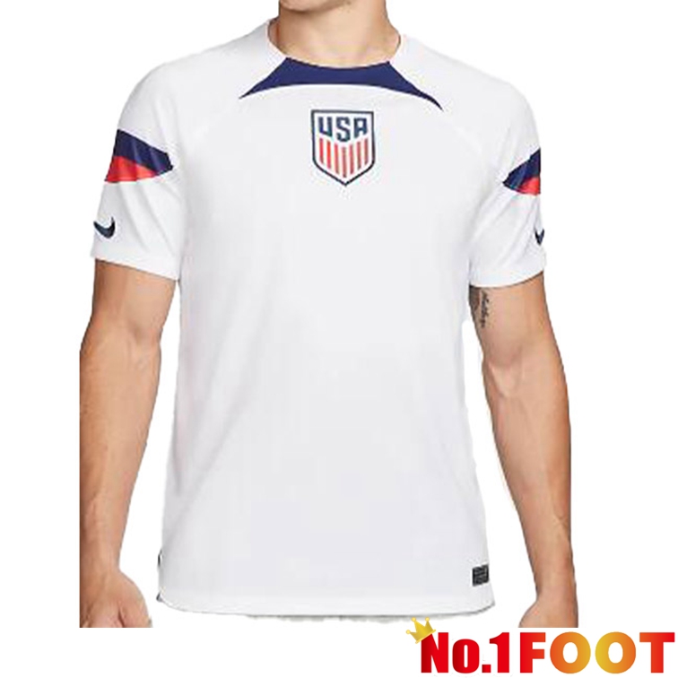 USA Football Jerseys Home White 2022-2023