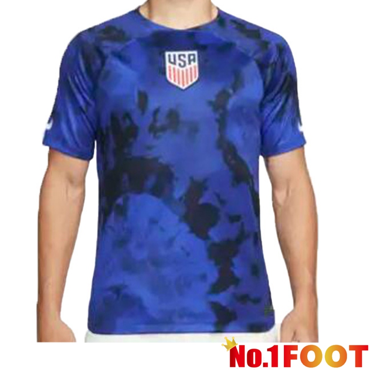 USA Football Jerseys Away Blue 2022-2023