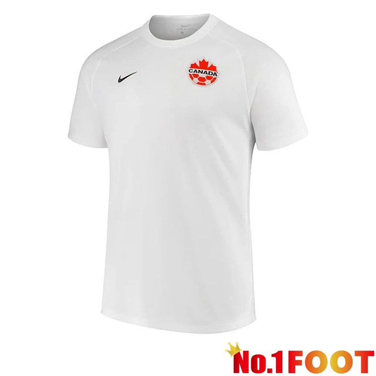 Canada Football Jerseys Away White 2022-2023