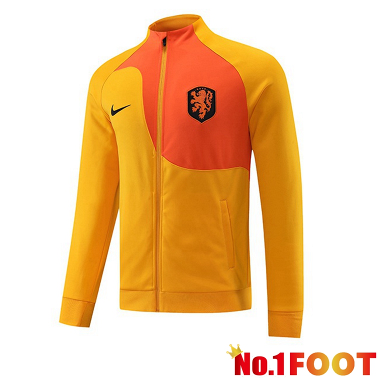 Netherlands Training Jacket Orange 2022-2023