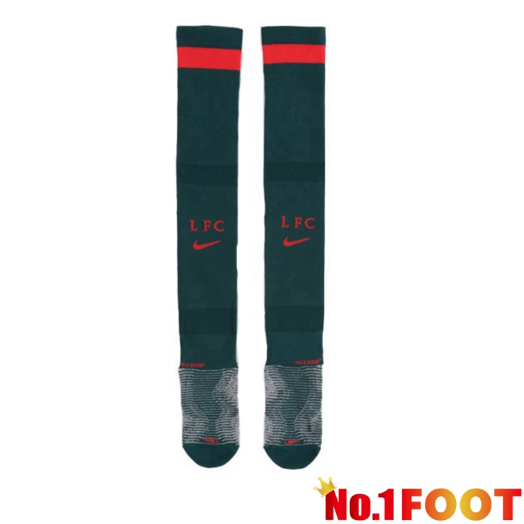 FC Liverpool Football Socks Third Green 2022-2023