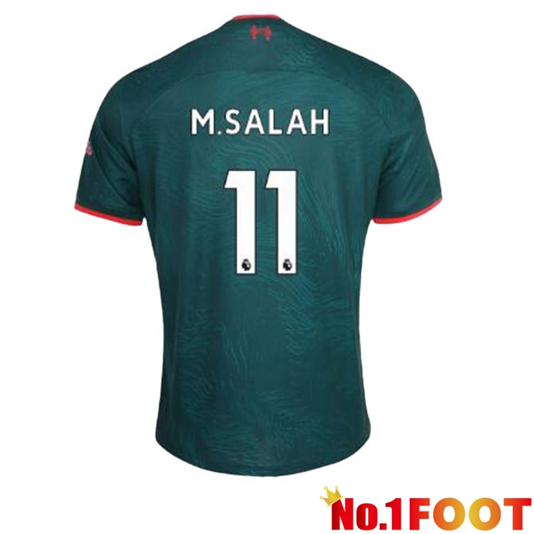 FC Liverpool (M.SALAH 11) Football Jerseys Third Green 2022-2023