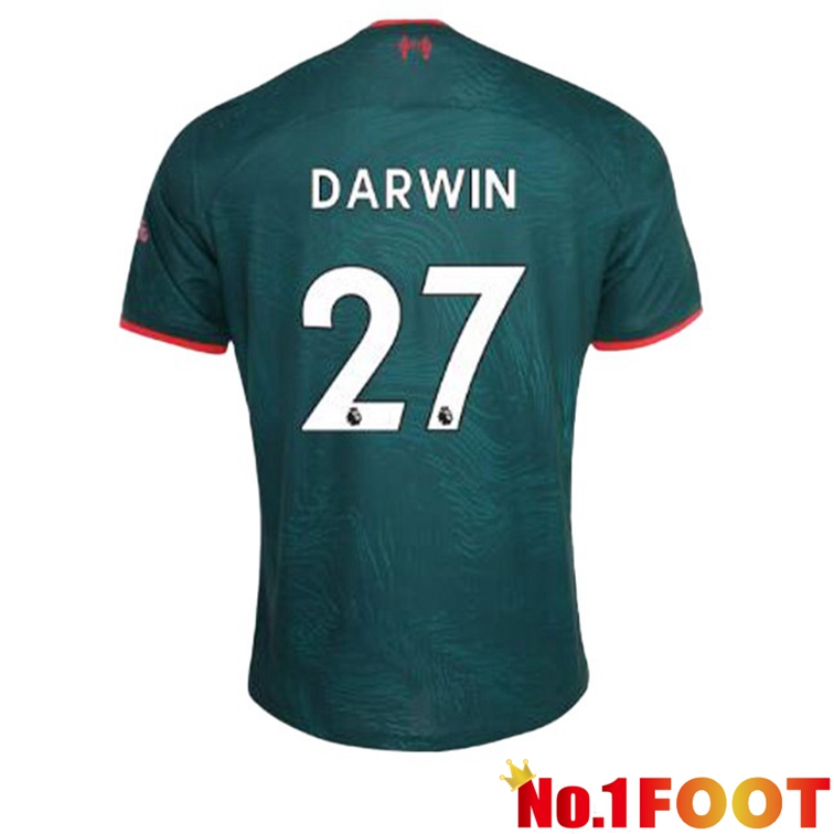 FC Liverpool (DARWIN 27) Football Jerseys Third Green 2022-2023