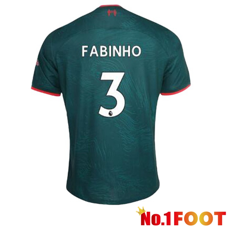 FC Liverpool (FABINHO 3) Football Jerseys Third Green 2022-2023