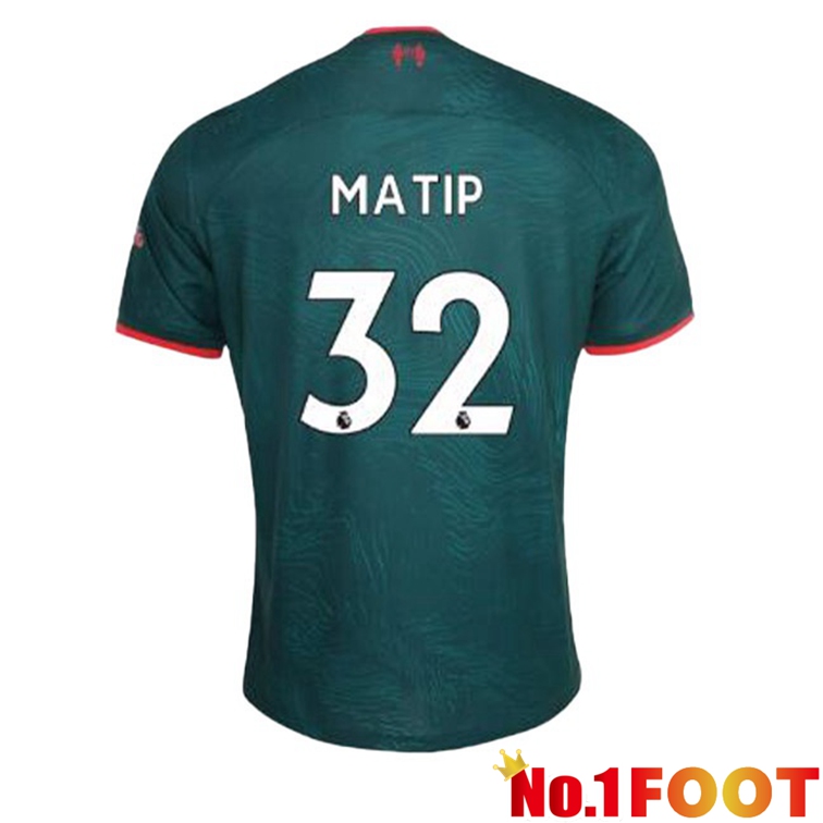 FC Liverpool (MATIP 32) Football Jerseys Third Green 2022-2023