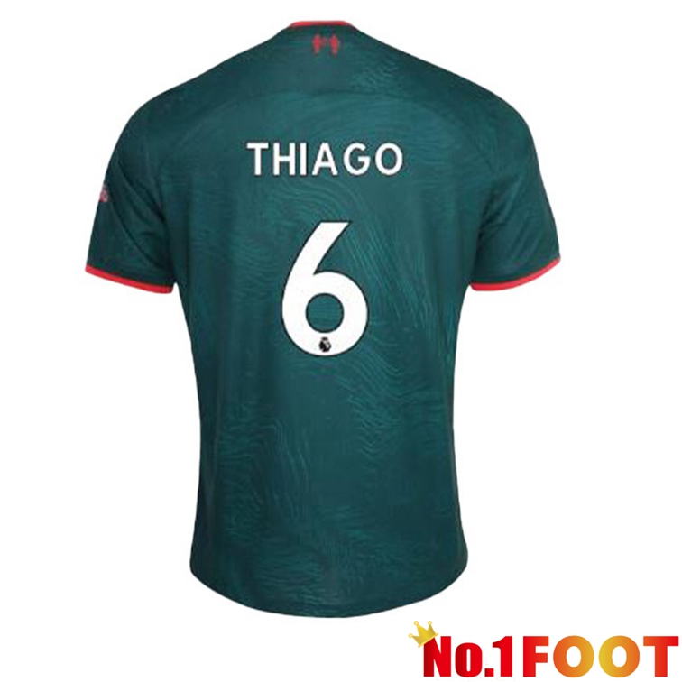 FC Liverpool (THIAGO 6) Football Jerseys Third Green 2022-2023