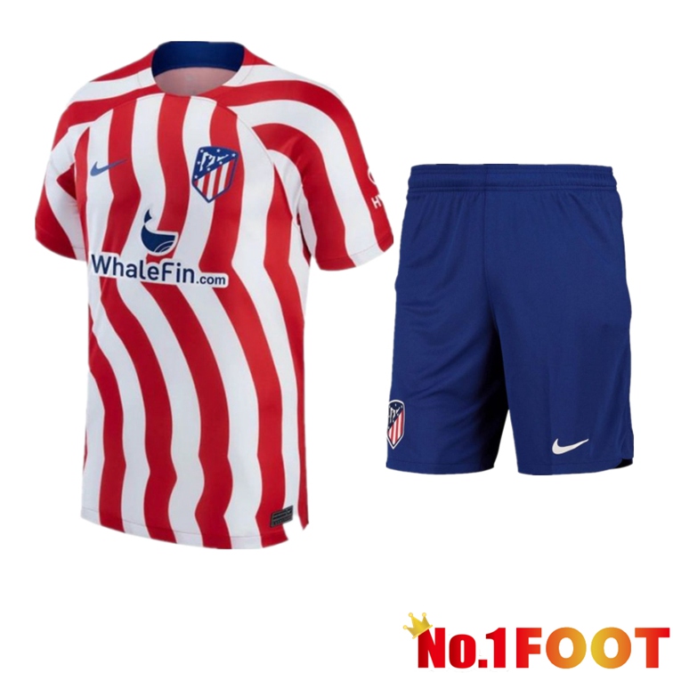 Atletico Madrid Football Jersey Home + Shorts 2022/2023