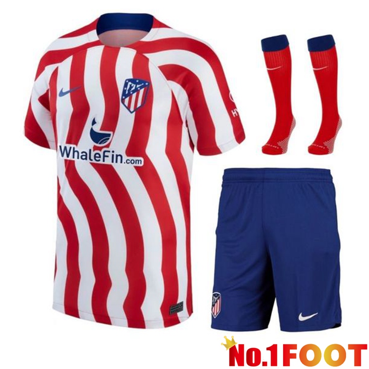 Atletico Madrid Football Jersey Home (Shorts + sock) 2022/2023