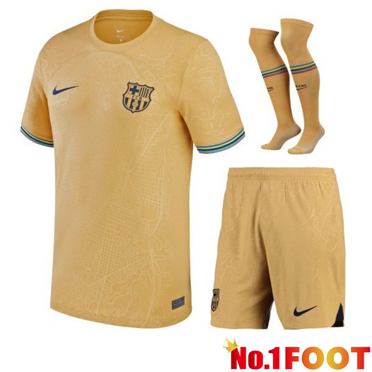 FC Barcelona Football Jersey Away (Shorts + sock) 2022/2023