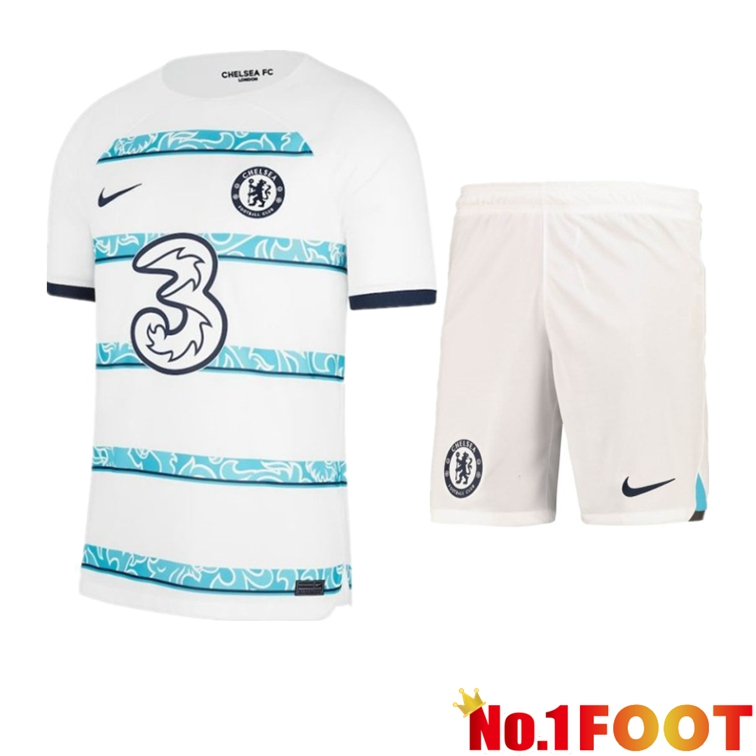 FC Chelsea Football Jersey Away + Shorts 2022/2023