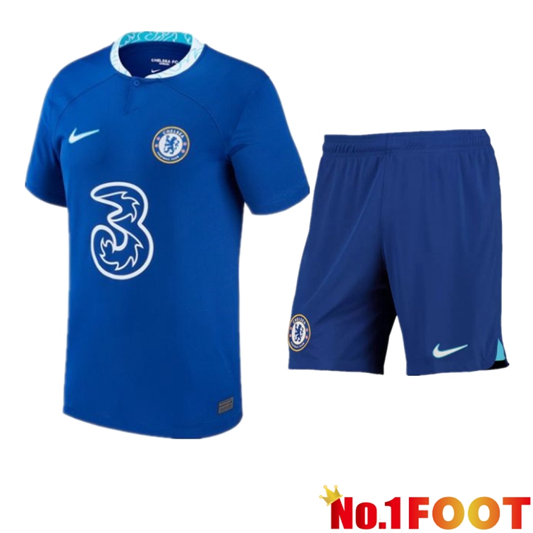 FC Chelsea Football Jersey Home + Shorts 2022/2023