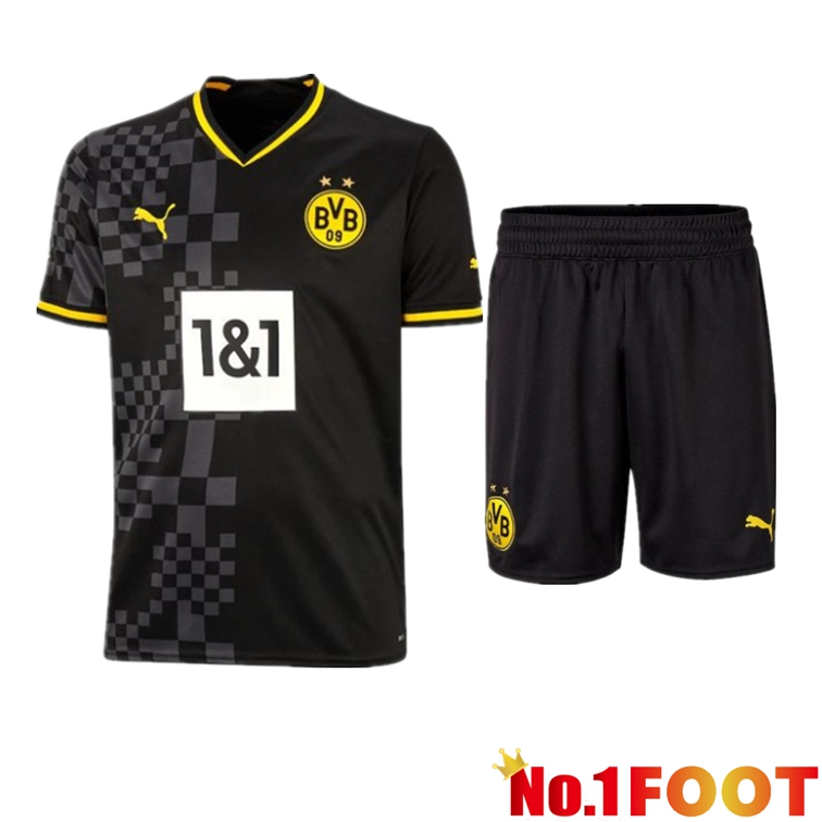 Dortmund BVB Football Jersey Away + Shorts 2022/2023