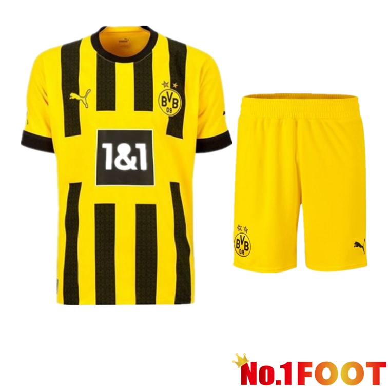 Dortmund BVB Football Jersey Home + Shorts 2022/2023