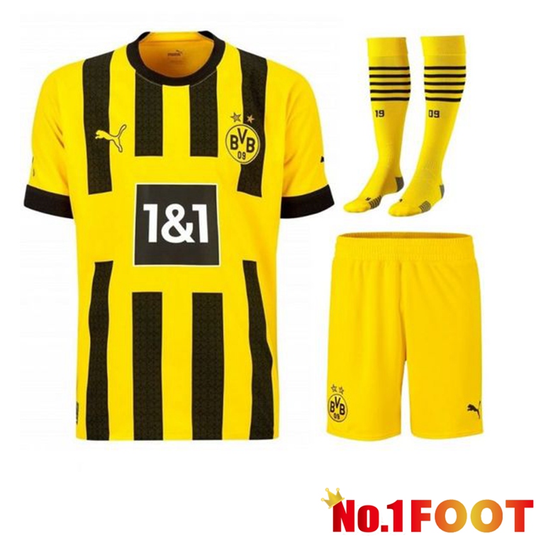 Dortmund BVB Football Jersey Home (Shorts + sock) 2022/2023