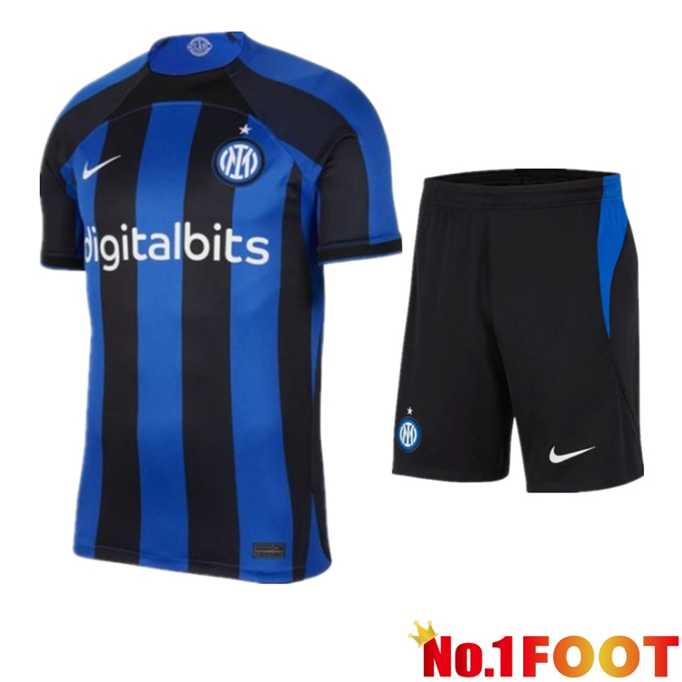 Inter Milan Football Jersey Home + Shorts 2022/2023