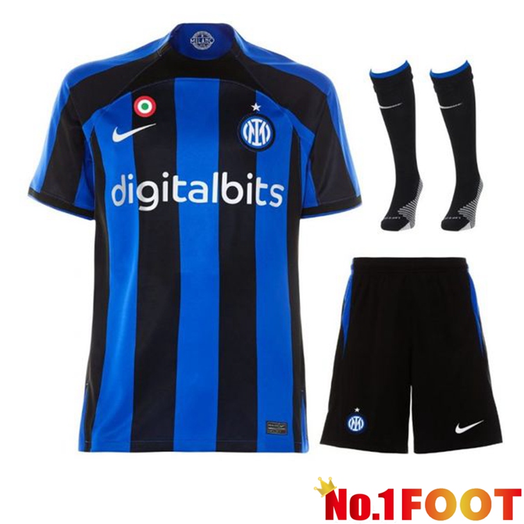 Inter Milan Football Jersey Home (Shorts + sock) 2022/2023