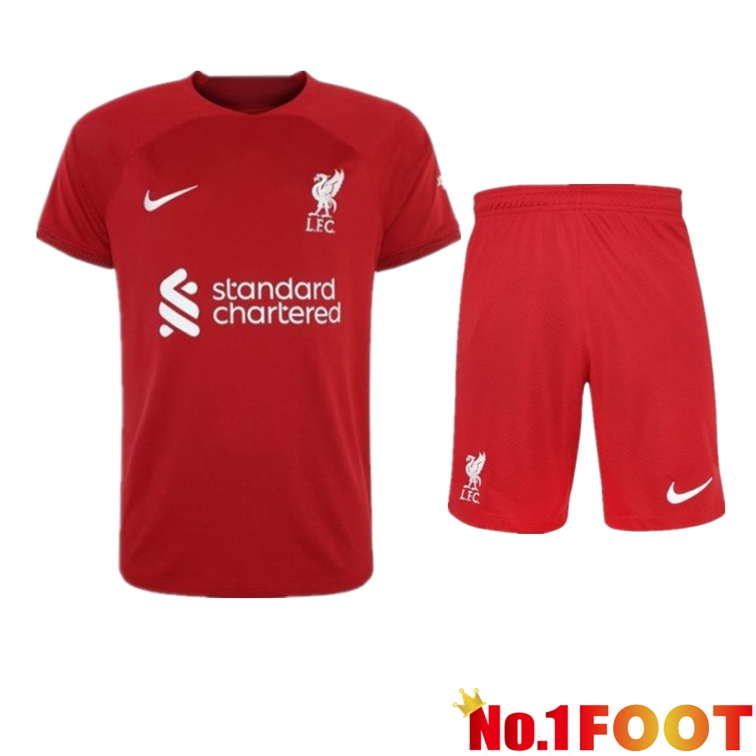 FC Liverpool Football Jersey Home + Shorts 2022/2023