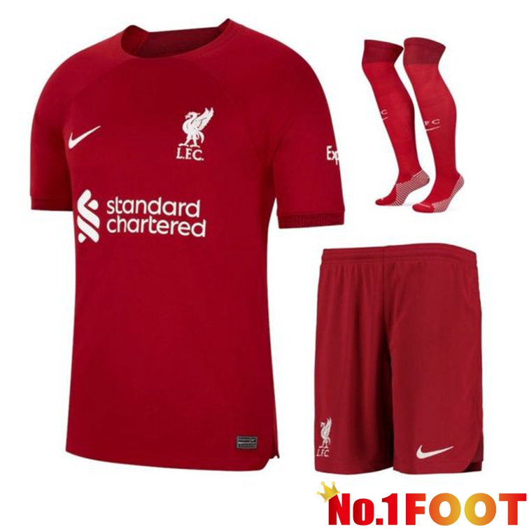 FC Liverpool Football Jersey Home (Shorts + sock) 2022/2023