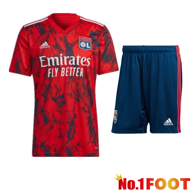 Lyon OL Football Jersey Away + Shorts 2022/2023