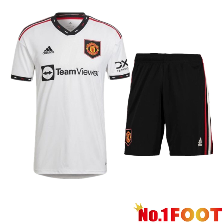 Manchester United Football Jersey Away + Shorts 2022/2023