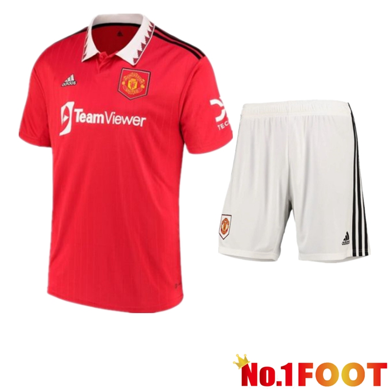 Manchester United Football Jersey Home + Shorts 2022/2023