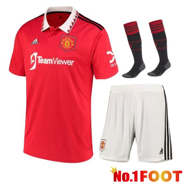 Manchester United Football Jersey Home (Shorts + sock) 2022/2023