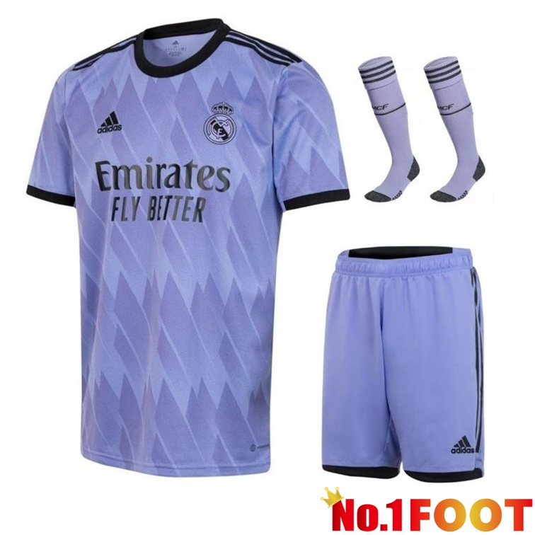 Real Madrid Football Jersey Away (Shorts + sock) 2022/2023