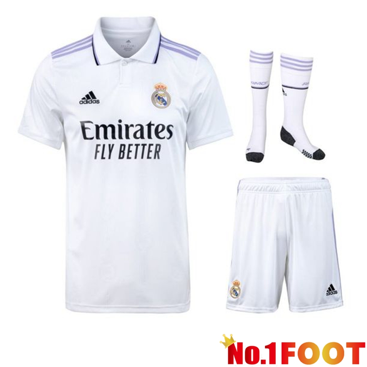 Real Madrid Football Jersey Home (Shorts + sock) 2022/2023