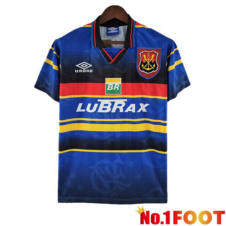 flamengo Retro Football Jerseys Third Blue 1995