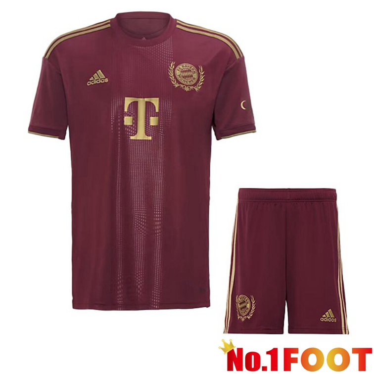 Bayern Munich Kids Soccer Jerseys Special Edition Red 2022-2023