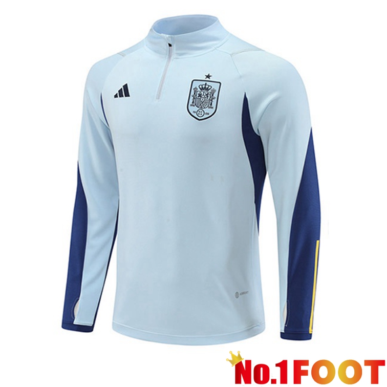 Spain Training Sweatshirt Blue 2022-2023