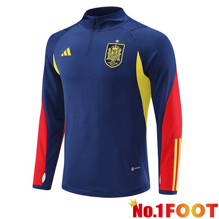 Spain Training Sweatshirt Blue Royal 2022-2023