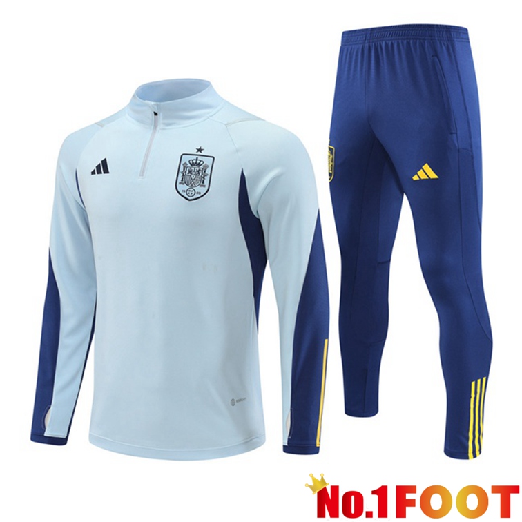 Spain Training Tracksuit Blue 2022-2023