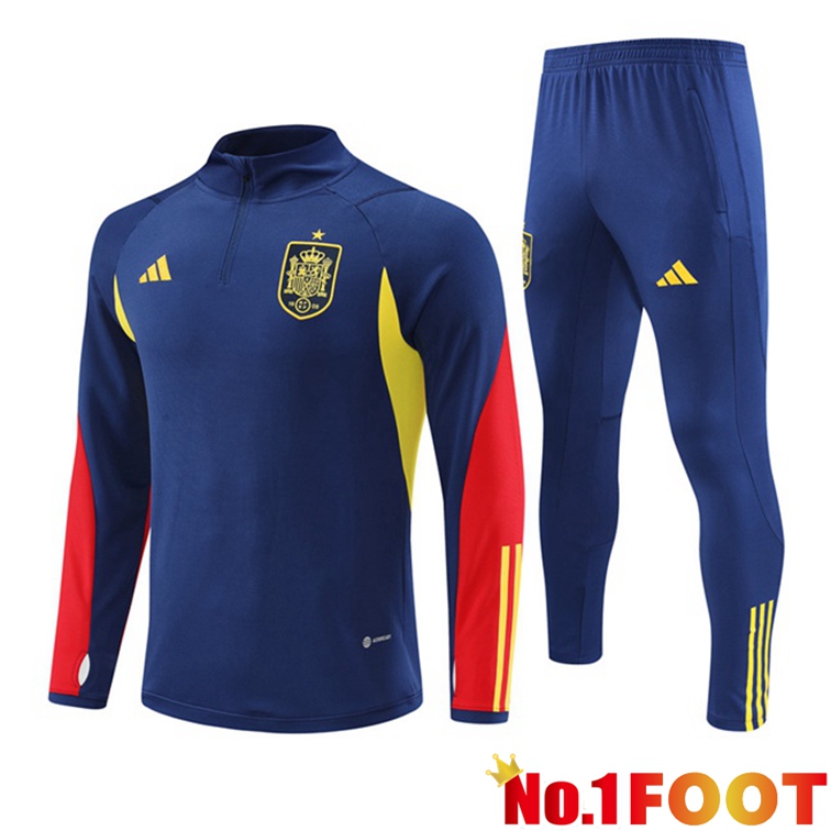 Spain Training Tracksuit Blue Royal 2022-2023