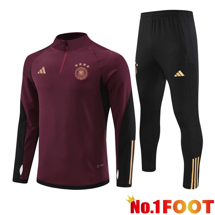 Germany Training Tracksuit Red 2022-2023