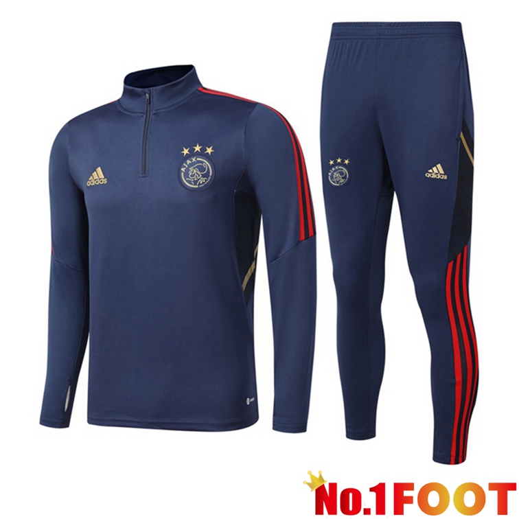 AFC Ajax Training Tracksuit Blue Royal 2022-2023