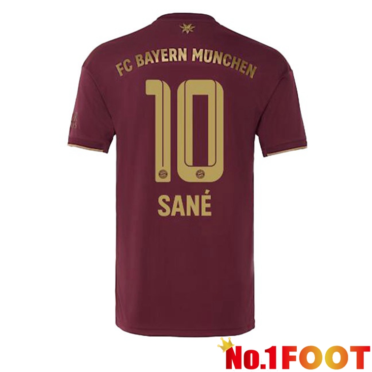 Bayern Munich (Sané 10) Soccer Jerseys Special Edition Red 2022-2023