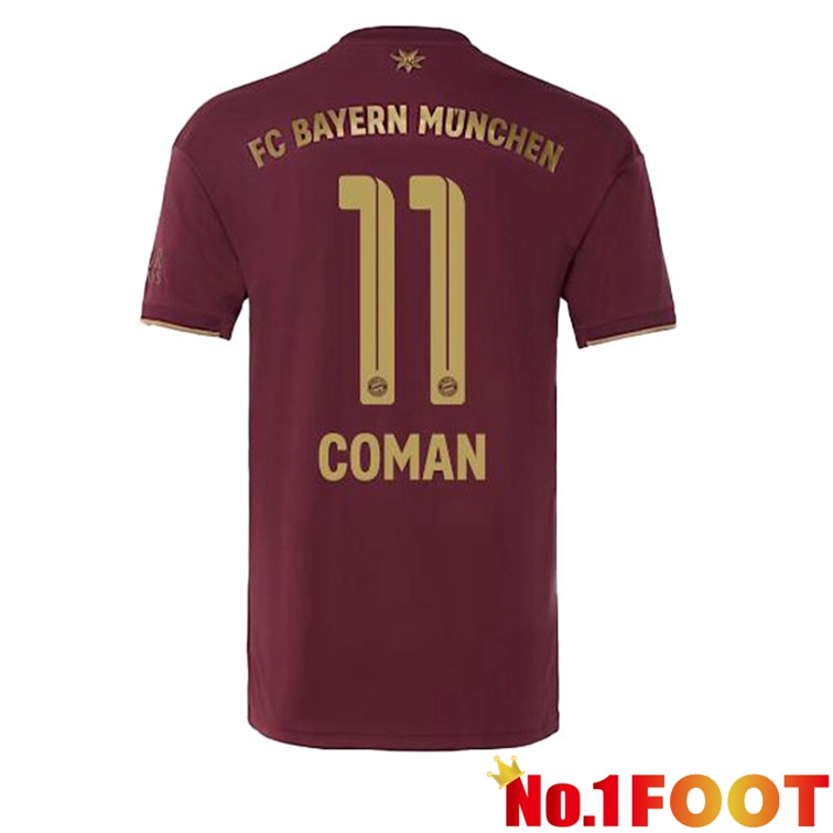 Bayern Munich (Coman 11) Soccer Jerseys Special Edition Red 2022-2023