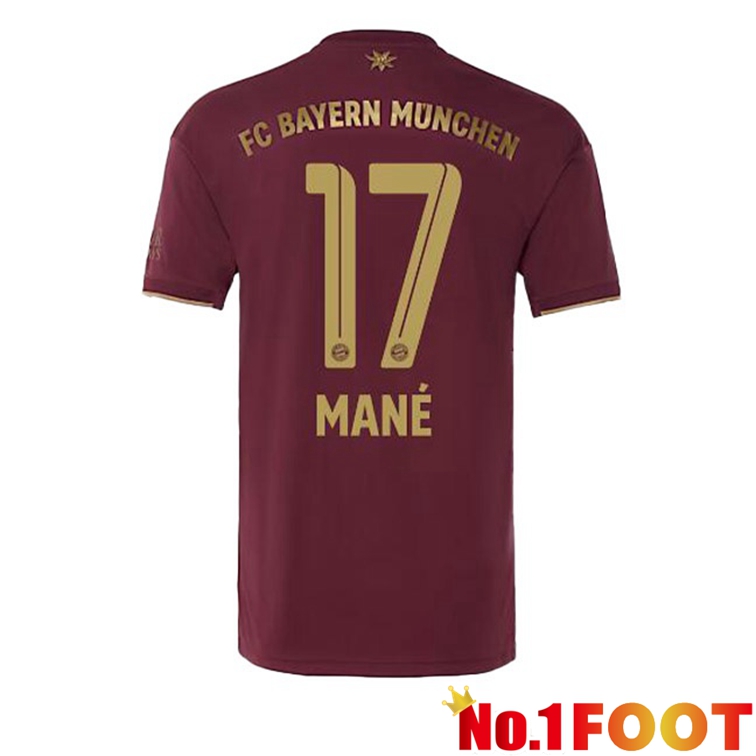 Bayern Munich (Mané 17) Soccer Jerseys Special Edition Red 2022-2023