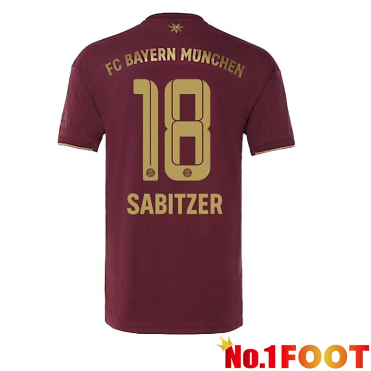 Bayern Munich (Sabitzer 18) Soccer Jerseys Special Edition Red 2022-2023